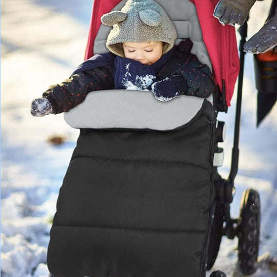 Chancelière poussette bébé- gris