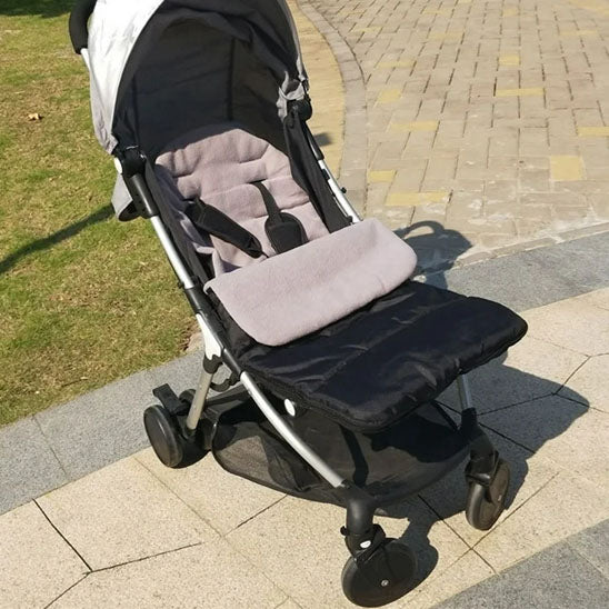 Chancelière poussette bébé- gris