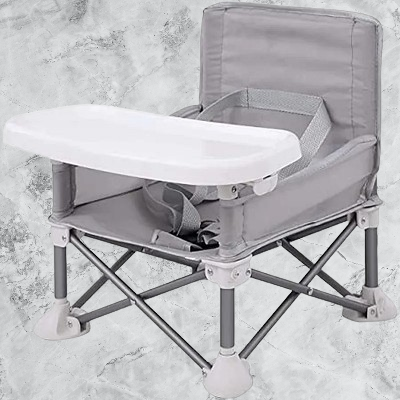 Folding Chair - BabyBoosterSeat™ - Grey