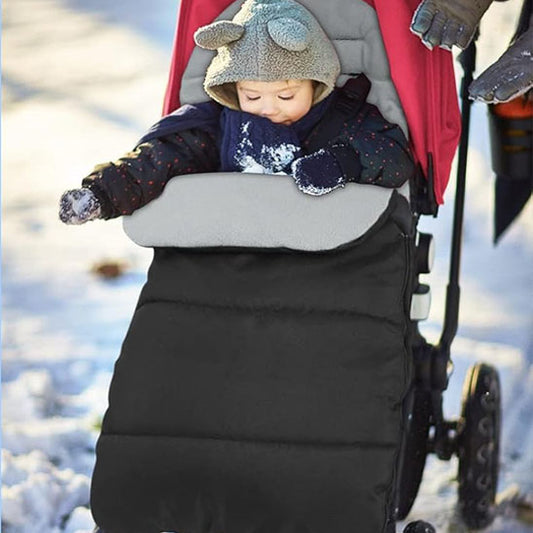 Chancelière poussette bébé- gris