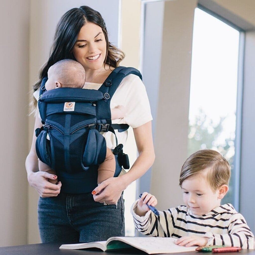 Baby Carrier - BreathBabyBag™ - Navy Blue