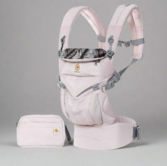 Baby Carrier - BreathBabyBag™ - Pink Mesh