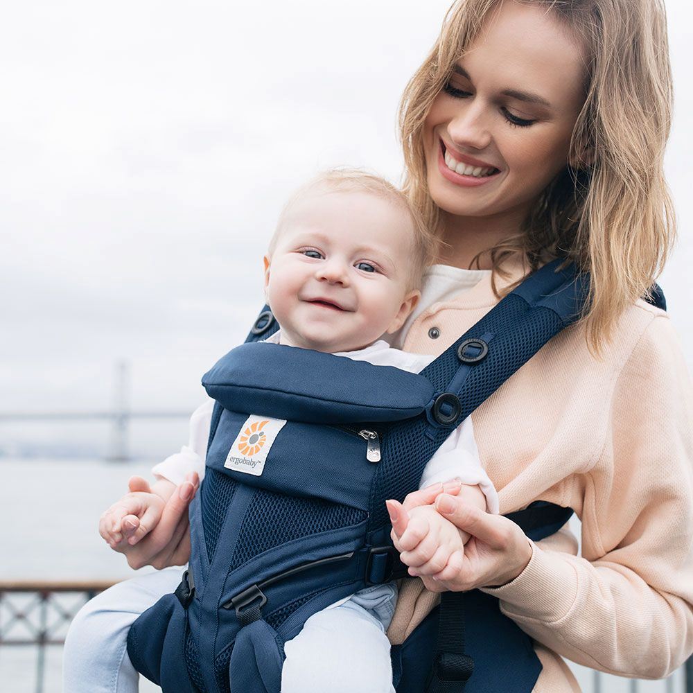 Baby Carrier - BreathBabyBag™ - Navy Blue