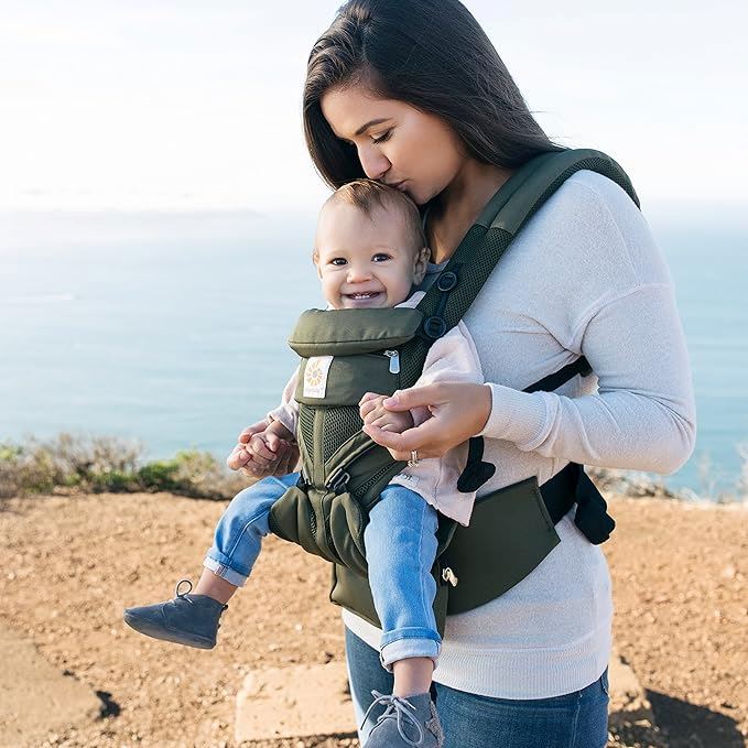 Porte Bébé - BreathBabyBag™ - Vert Olive