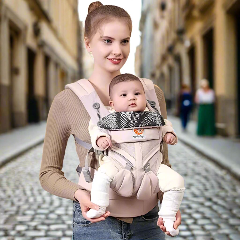 Baby Carrier - BreathBabyBag™ - Pink Mesh